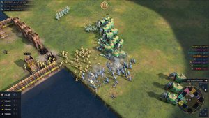 Age of Empires 4 - 4v4 CBA MASSIVE RANGED UNITS BATTLE | Multiplayer Gameplay