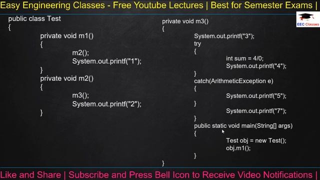 Java Exception Handling Output Based Questions for Placement Preparation | JAVA Output Based Proble