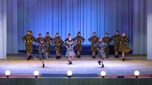 Военно-патриотический танец " Смуглянка" -ОДХА "Leticia"