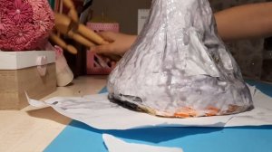 Как сделать маску скал дога по технике папье маше??