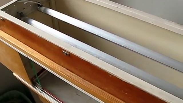 Переделка теплички для посевов с люминесцентных на светодиодные лампы. смотреть онлайн