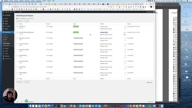 Installer et découvrir Salient dans WordPress смотреть онлайн