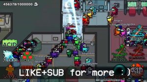 AMONG US with 1 MILLION PLAYERS, but SUPER IMPOSTER