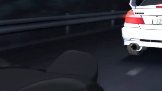 INITIAL D - FD3S VS EVO V [HIGH QUALITY]