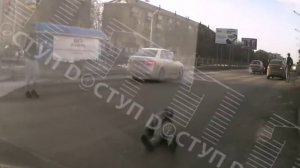 Автомобилисты спасли пешехода-эпилептика