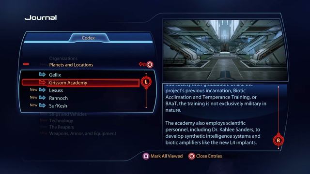 Mass Effect Legendary Edition Codex смотреть онлайн