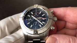 Breitling Super Avenger Chronograph 48 - обзор настоящих мужских часов