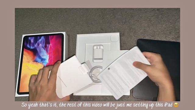 UNBOXING IPAD PRO 2020 (SPACE GRAY)