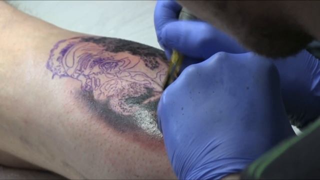 процесс нанесения портрета смотреть онлайн