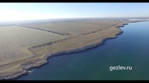 Побережье Черноморского района, пгт. Черноморское, Крым, продажа недвижимости с квадрокоптера.
