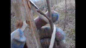 исправление искривлённого стволика: до и после