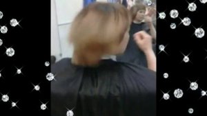 Шатуш на коротких волосах