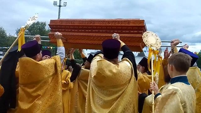 Мощи святителя Тобольского Иоанна, осеняющие все стороны света, 23 июня 2023 г.