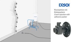 DESOI  Наклеиваемые пластиковые пакеры