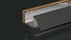 Galeco скрытая водосточная система