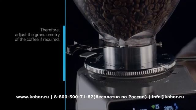Кофемолка автоматическая Fiorenzato F64E XGR | Видео от Кобор