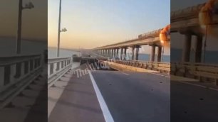 Взрыв Крымского моста