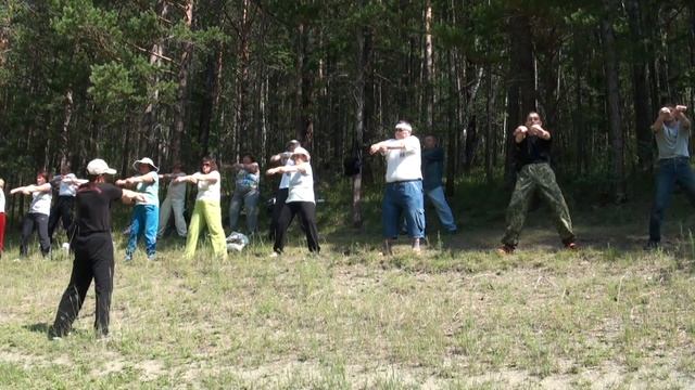 Seminar on the lake Baikal by Wu chi. Семинар на Байкале по школе Хонг-за ву-чи. смотреть онлайн