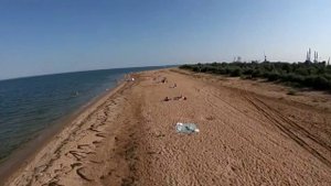 Аршинцевская коса (Камыш-Бурунская коса), Керчь, Крым.