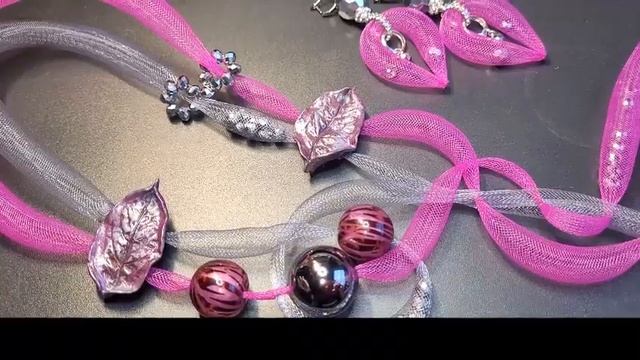 Авангардные украшения в бохо стиле из регилина. 23.03.2023