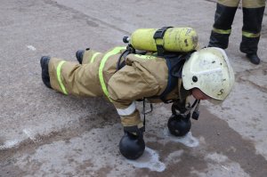 Пожарные Бурятии приняли участие в республиканском флешмобе