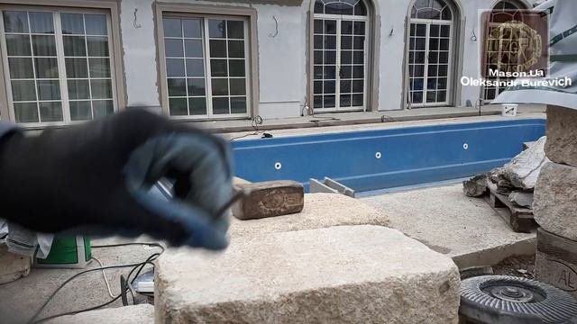 расшивка швов, каменная, кирпича, своими руками /Мастер класс/