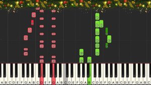 All I want for Christmas is You Piano Tutorial Synthesia