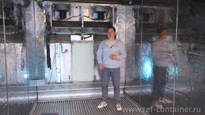 Образование и устранение льда в рефконтейнере