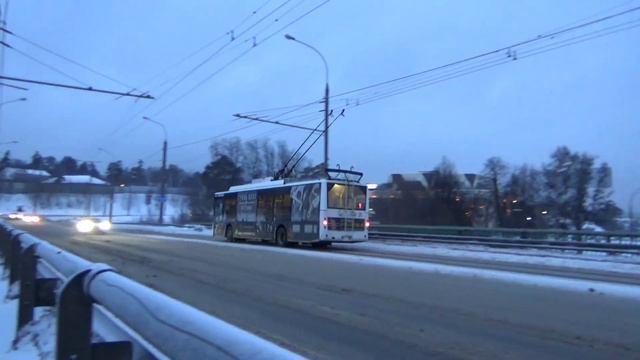 "Украинский троллейбус" Троллейбус TMG-7207 «Comfort» борт 26 по маршруту 1