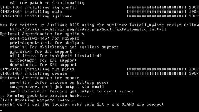 Arch Linux installation fails from archlinux-2016.08.01-dual.iso (kernel 4.6.4-1) смотреть онлайн