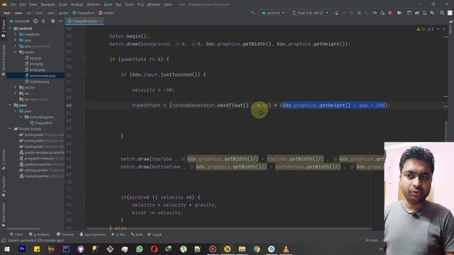How To Build Flappy Bird Game App in Android Studio || create a Game in android смотреть онлайн