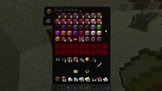 Упрощаем крафт в Майнкрафте [обзор мода Easy Crafting]