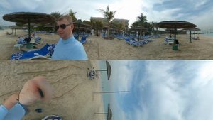 Отель Sahara Beach Resort & SPA 5* пляж 360 градусов