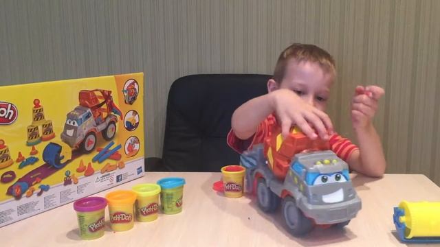 Play Doh Плеи До Распаковка Бетономешалка Макс Мистер Влад