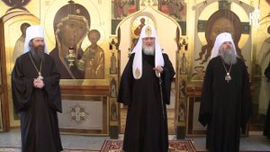 Патриарх Кирилл посетил Богородице-Алексиевский монастырь в Томске