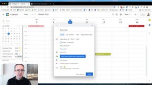 Google Calendar World Clock