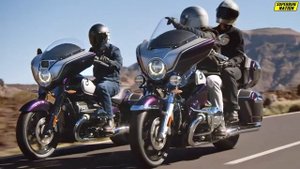 2022 BMW R18 B and Transcontinental