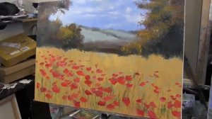 Мастер класс Игоря Сахарова Маковое поле