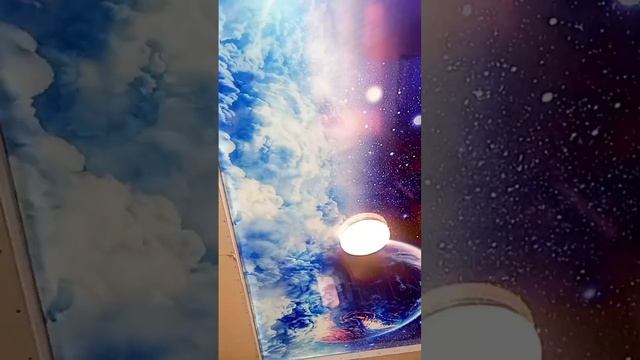 красивые натяжные потолки печать смотреть онлайн