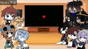 Sans AU's react to Bad Time Trio