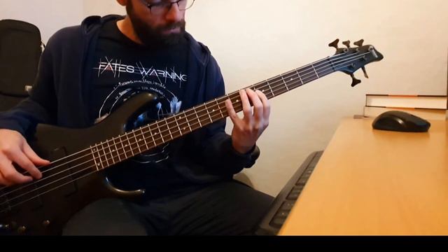 Fates Warning - A Pleasant Shade Of Gray Part VIII (bass cover) смотреть онлайн