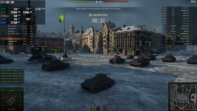i3-3220 / 8GB DDR3 / MSI GeForce GTX 1050 Ti - World of Tanks (2017) GamePlay (Test) смотреть онлайн