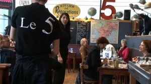 кармен флешмоб в ресторане le 5, habaneracarmen à grenoble flashmob au restaurant le 5, habanera