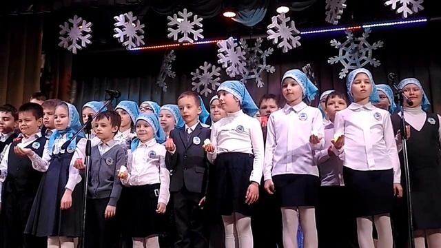 Восковые свечи. Рождество 2018г. Благочинная Ёлка Воскресных школ Киржачского района. смотреть онлайн