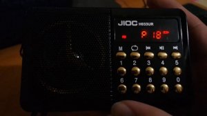 Jioc H033UR инструкция на русском обзор недорогого радиоприёмника