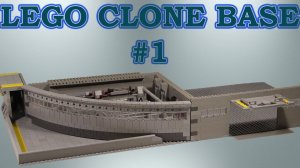 LEGO CLONE BASE MOC #1 -  ПОСТРОЙКА ОГРОМНОЙ БАЗЫ КЛОНОВ - ПЕРВЫЙ ЭТАЖ И ГЕНЕРАТОР ЭНЕРГИИ