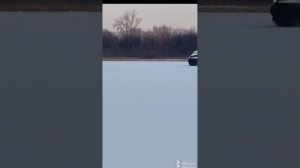 Пеший поход через Волгу. Самара.