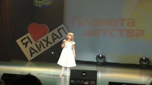 Диана Шумовская, 6 лет. Планета Детства 2016. Первое место в номинации вокал до 7 лет.