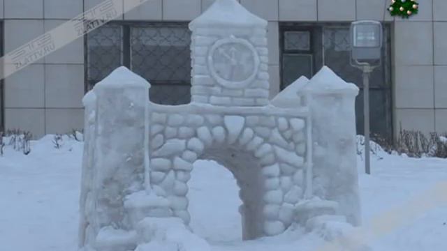 Сегодня состоялась официальная приёмка ледяных городков