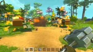 БИТВА ТРОЛЛЬ ПОДАРКОВ В SCRAP MECHANIC!!! ЧАСТЬ #2!